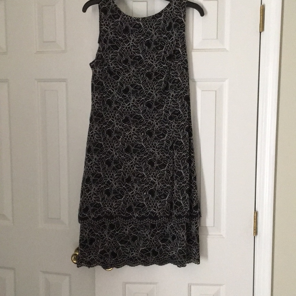 NWT Black and silver dress